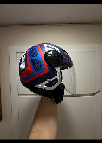 LS2 airflow yarı açık kask (XL)