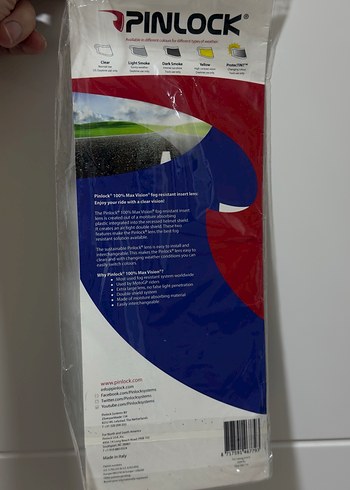 Pinlock Max Sis Önleyici Lens - Caberg - Görsel 2