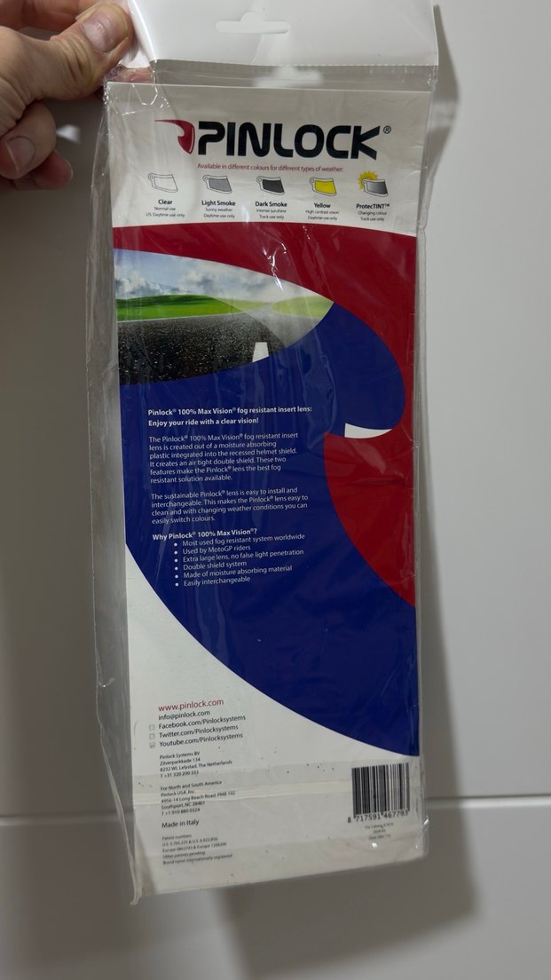 Pinlock Max Sis Önleyici Lens - Caberg - Görsel 2