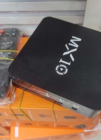 Mx10 plus android box uydu alıcısı 
