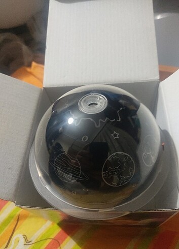 Işıklı nemlendirici küre yuvarlak - Görsel 4