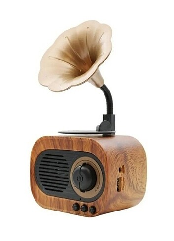 Gramofon Bluetooth hoparlör radyo 