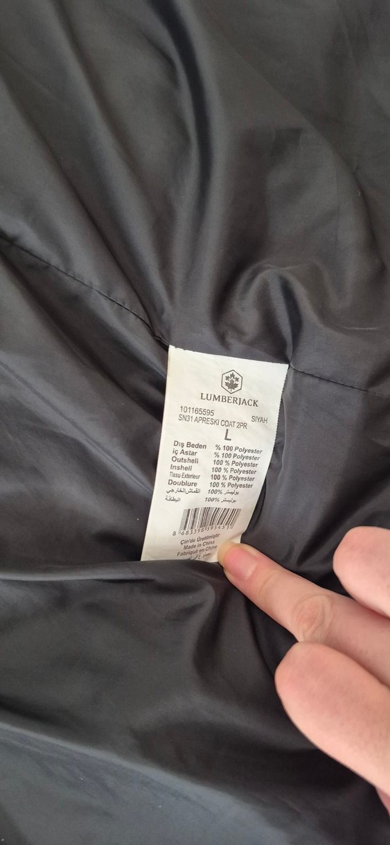 Lumberjack kadın mont - Görsel 5