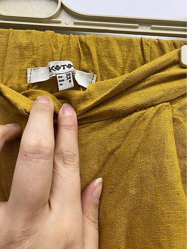 Koton Koton keten pantolon