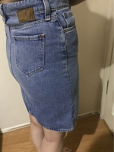 Mavi Jeans Kot kısa etek