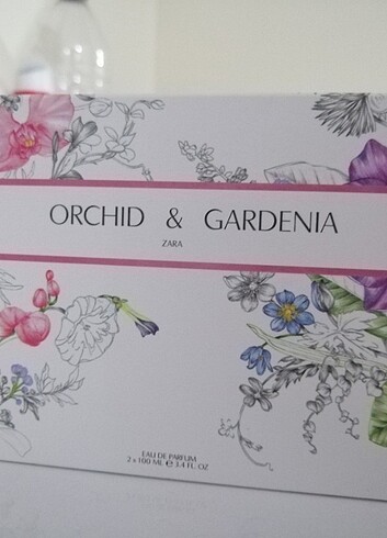 Zara orchid & gardenia parfüm 