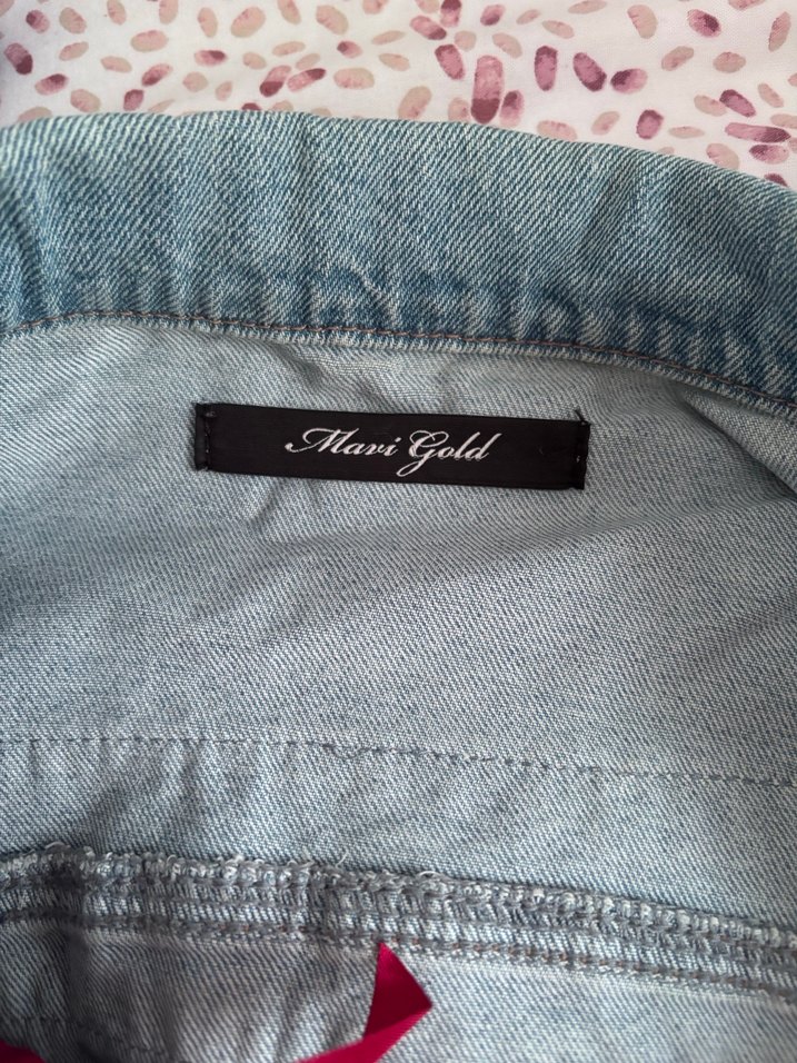 Mavi Kot Ceket - Görsel 3