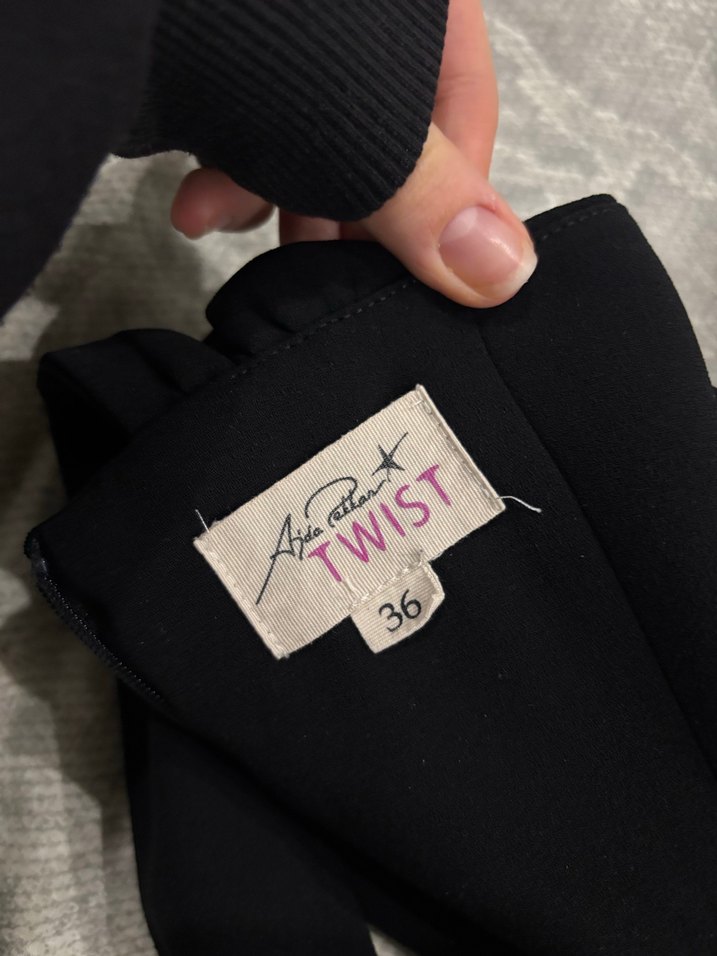 Kadın Siyah Uzun Tulum - Görsel 2