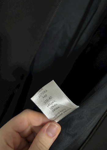 Siyah Kadın Pardesü - Görsel 5