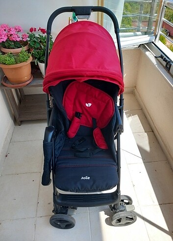 15-36 kg Beden kırmızı Renk Joie çift yönlü bebek arabasi