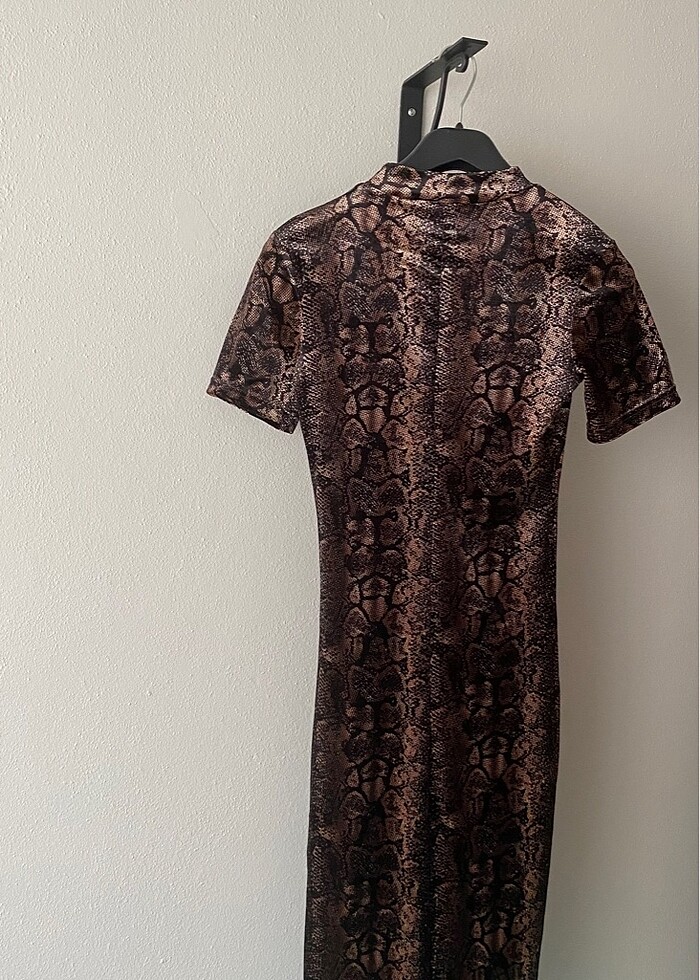 ZARA KADİFE ELBİSE - Görsel 2