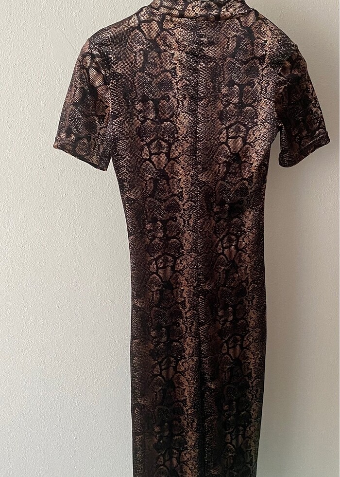 ZARA KADİFE ELBİSE - Görsel 3