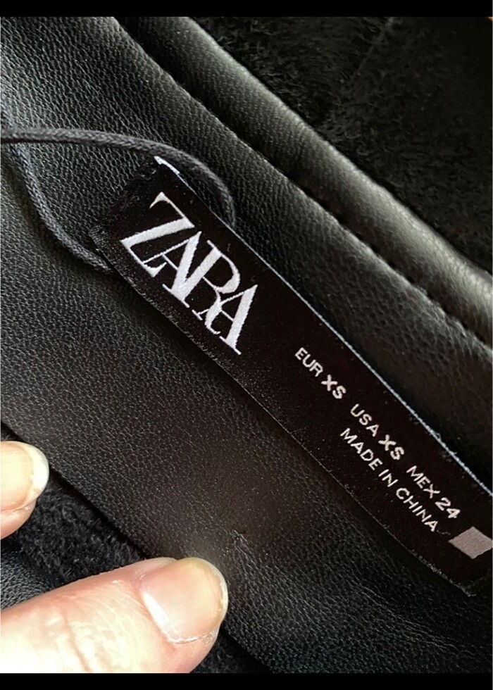ZARA DERİ ETEK - Görsel 3