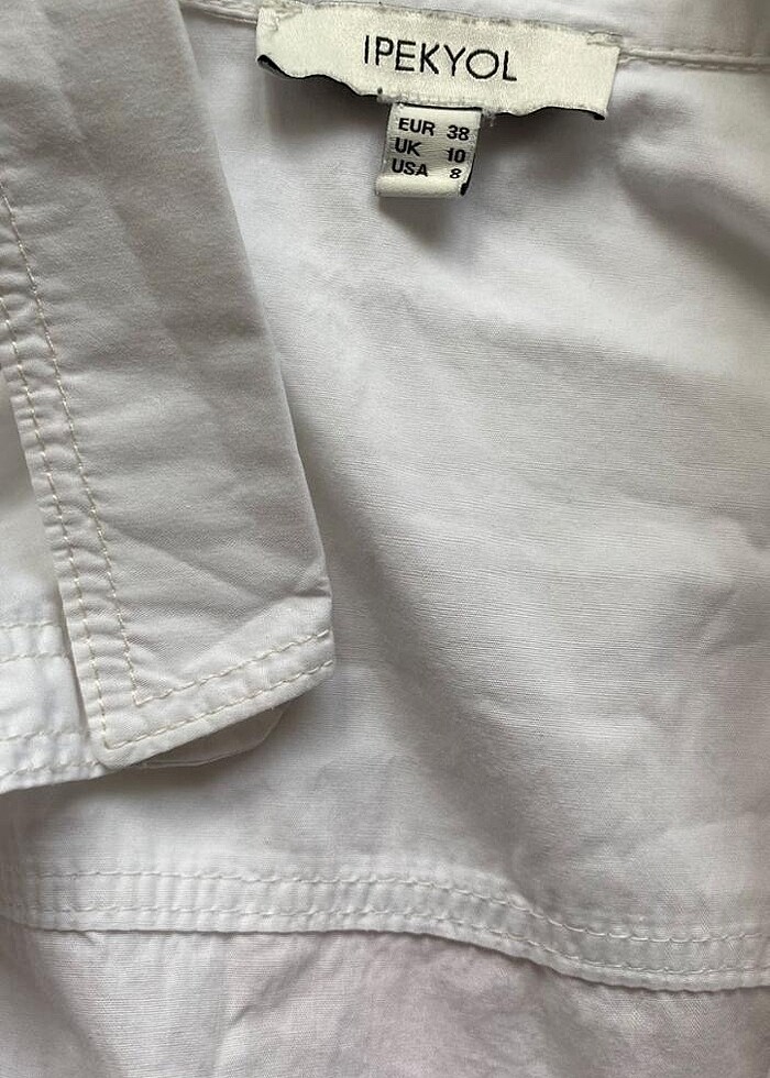 İPEKYOL BEYAZ GÖMLEK - Görsel 3
