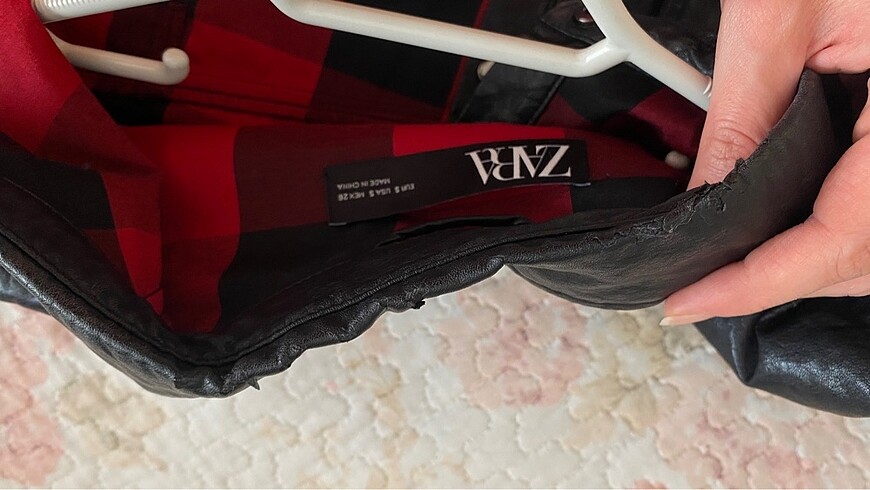 ZARA DERİ CEKET - Görsel 7