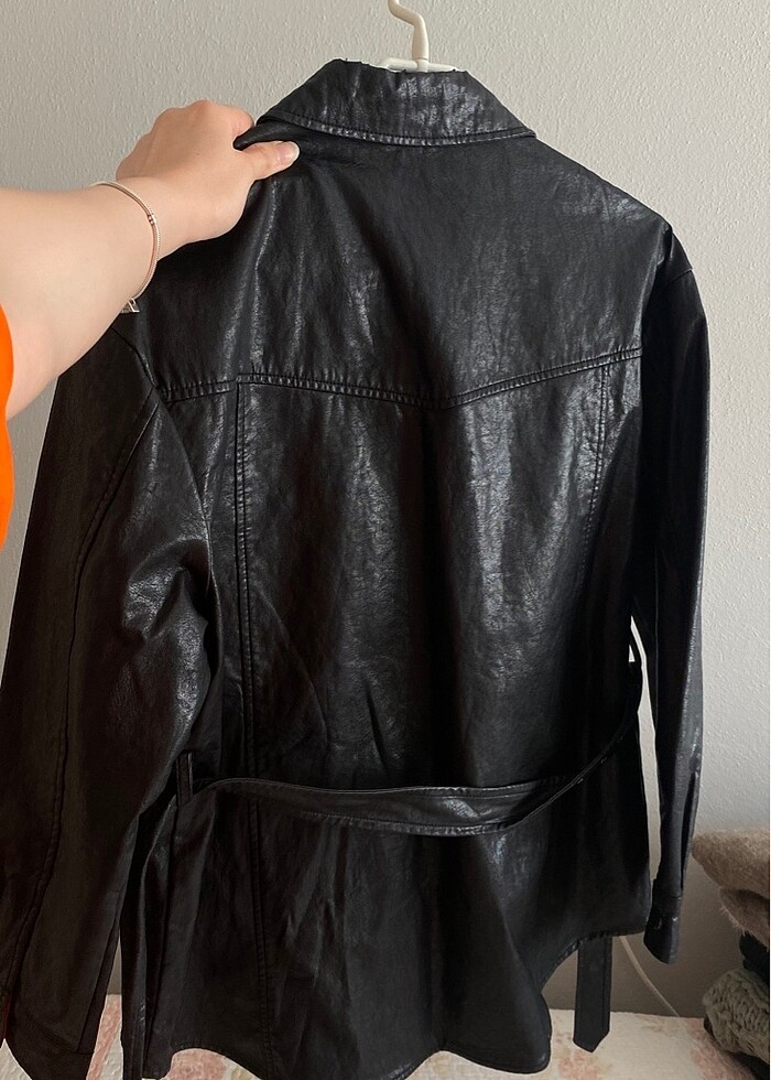 ZARA DERİ CEKET - Görsel 2