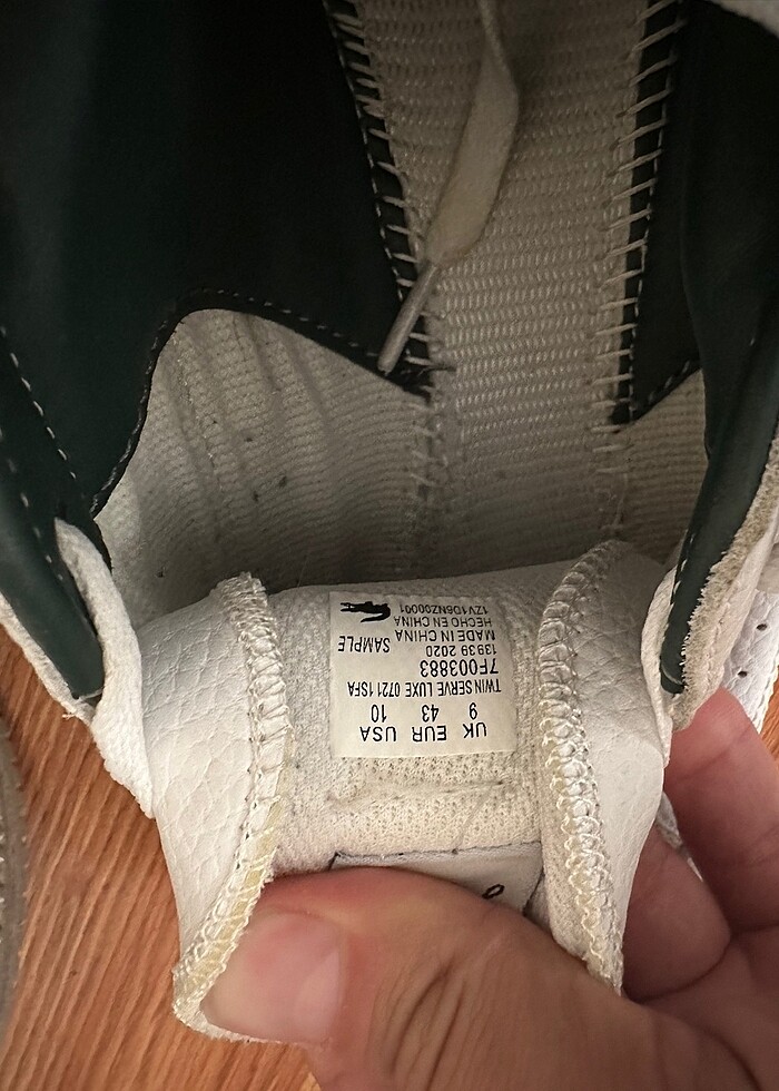 Orjınal lacoste ayakkabı - Görsel 5