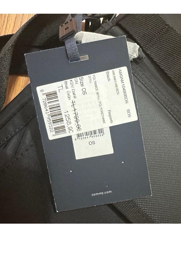 Orjinal tommy hilfiger çanta - Görsel 4