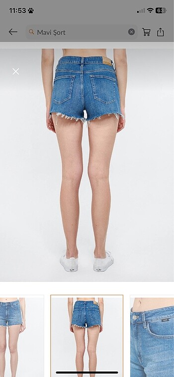 Mavi Jeans Mavi jean şort