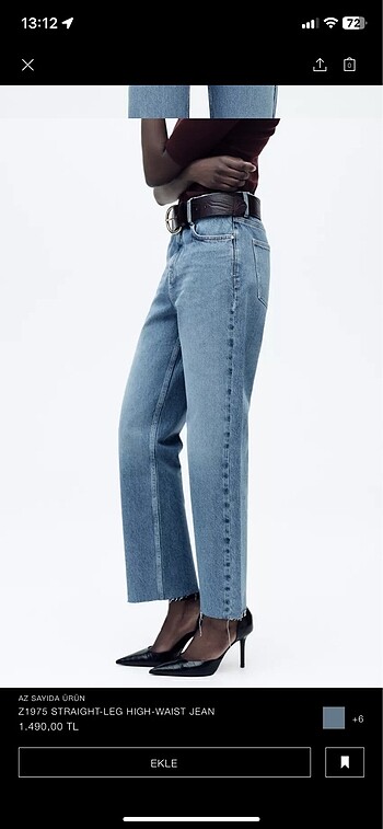 Orjinal Zara Jean