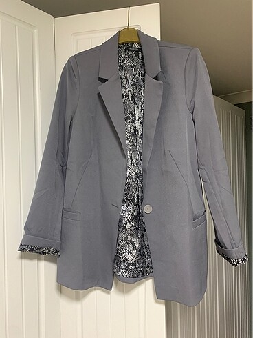 Regular fit blazer ceket