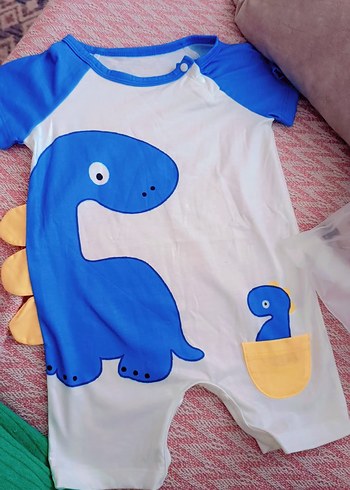 9 Ay Beden pembe Renk müslün bordo tulum