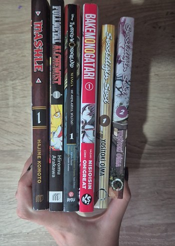 Mashle, Fullmetal Alchemist bakemonogatari twisted wonderland vb