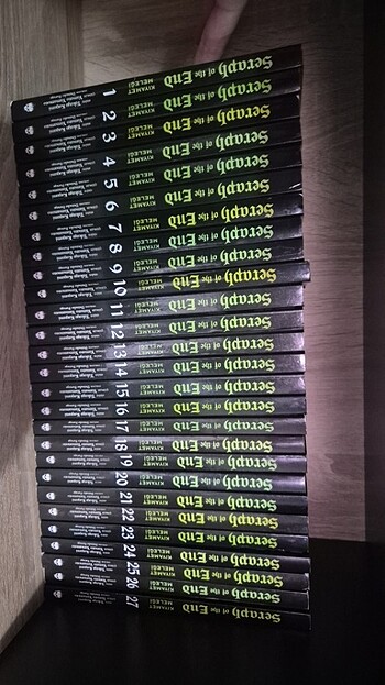 Seraph of the end Türkçe 1-20. Ciltler.