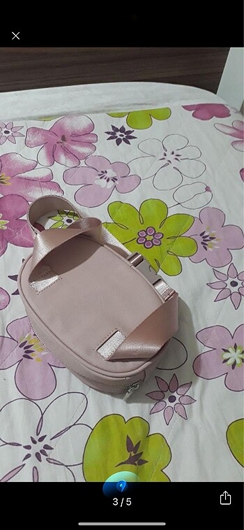 Pembe bel çantası - Görsel 3