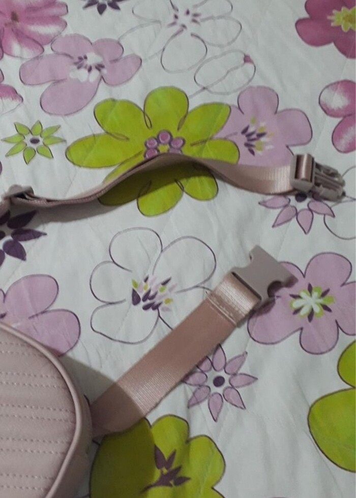 Pembe bel çantası - Görsel 4