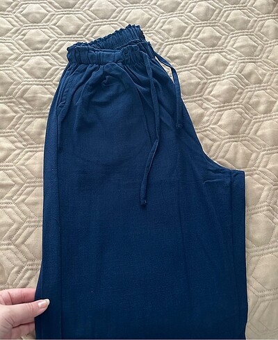 Keten pantolon - Görsel 3