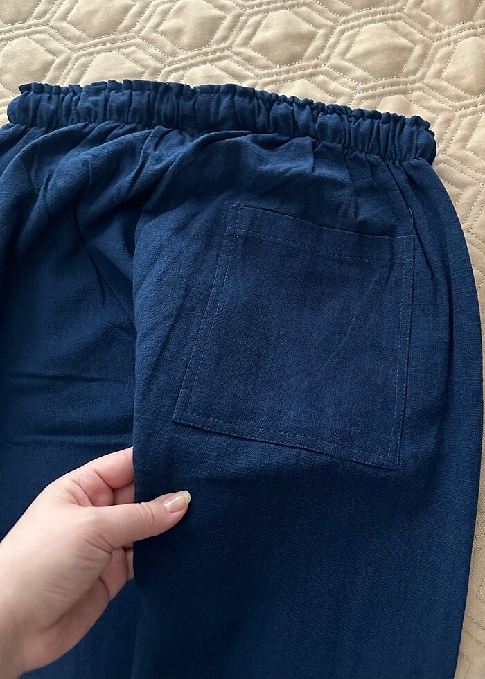 Keten pantolon - Görsel 4