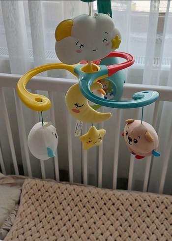Pastel Renkli Müzikli Bebek Oyuncağı