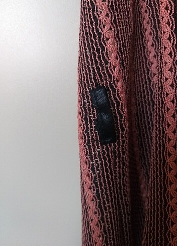 Zara Pembe yelek kimono