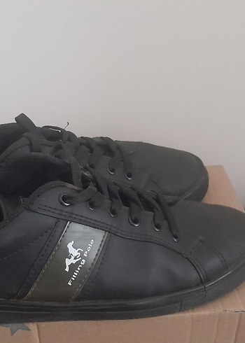 Siyah Bağcıklı Spor Ayakkabı - Görsel 4