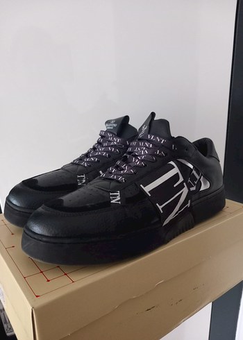 Siyah Erkek Spor Ayakkabı Detaylı - Görsel 2