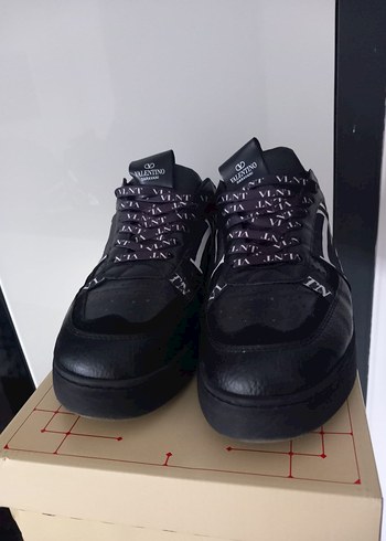 Siyah Erkek Spor Ayakkabı Detaylı - Görsel 3