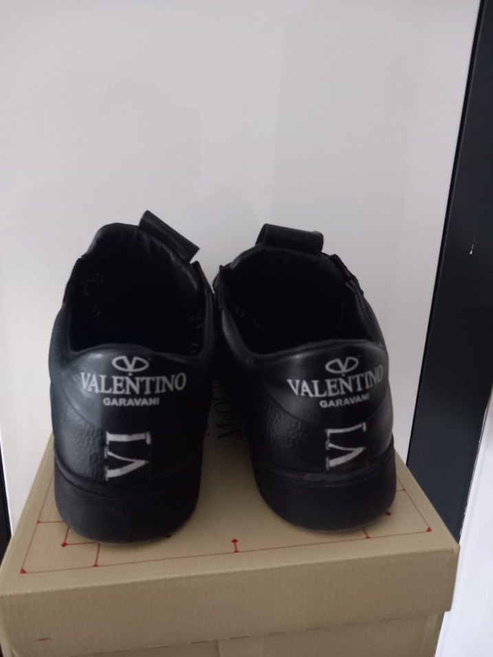 Siyah Erkek Spor Ayakkabı Detaylı - Görsel 5