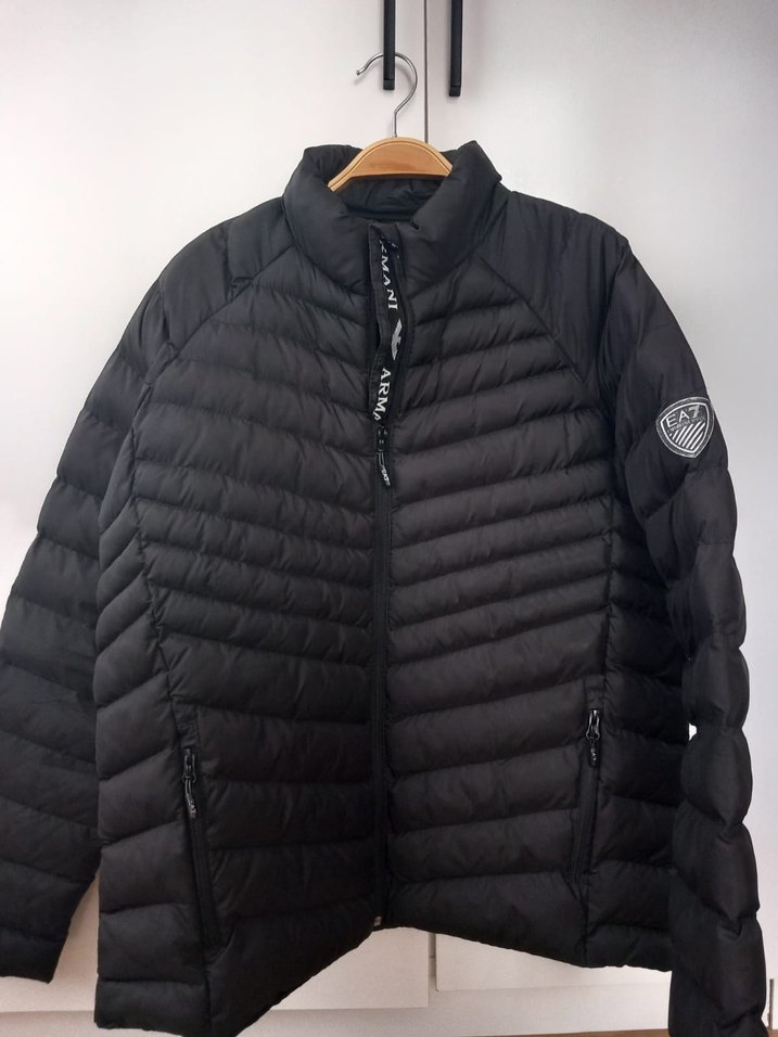 Siyah erkek  Şişme Kışlık Mont - Görsel 3