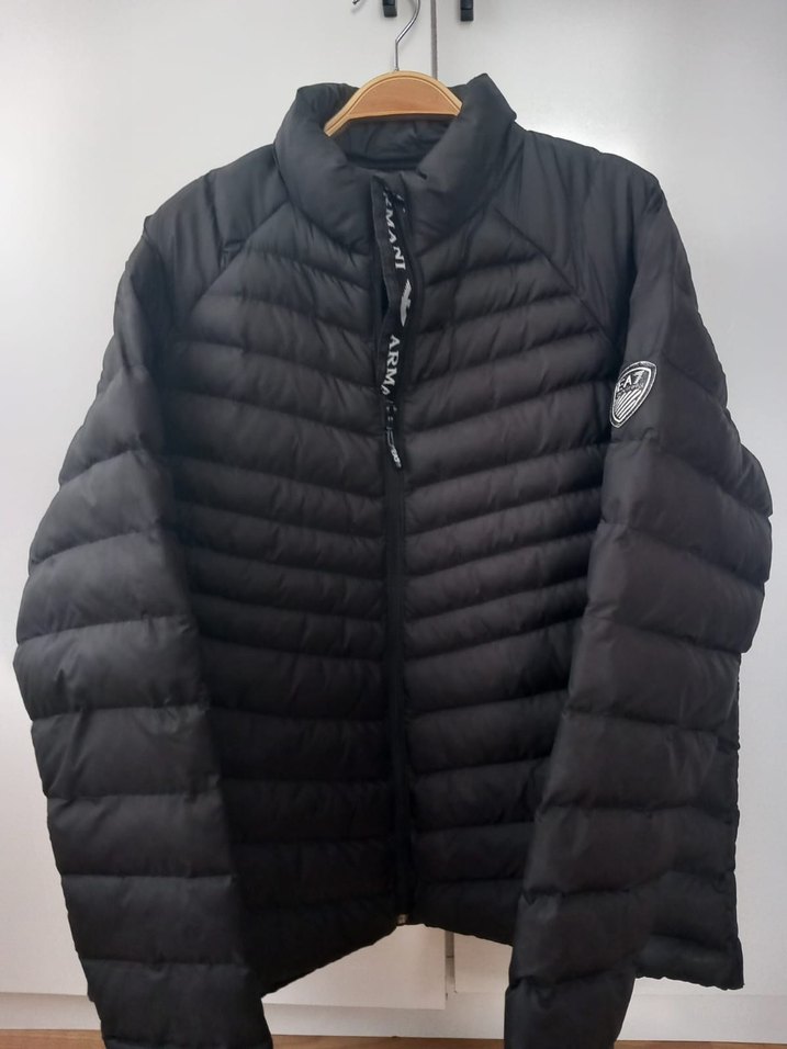 Siyah erkek  Şişme Kışlık Mont - Görsel 4