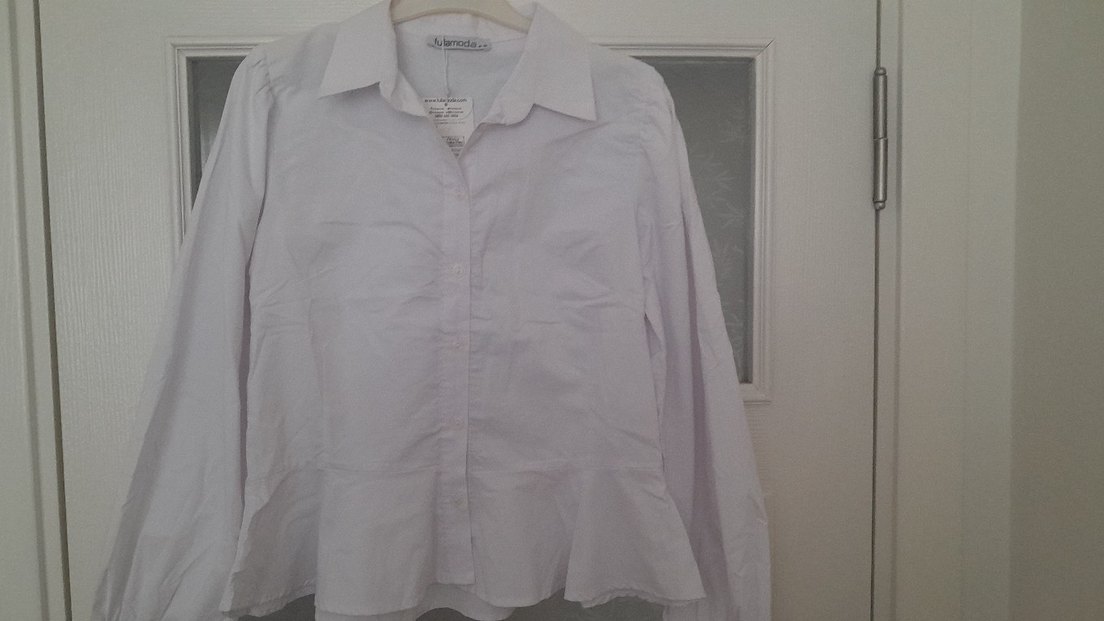 Beyaz Kadın Gömlek - Görsel 2