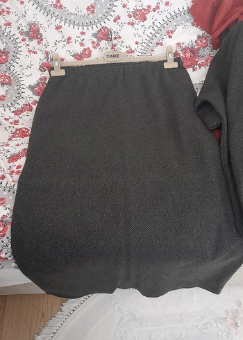 Uzun Kesim Kadın Triko Elbise - Görsel 5