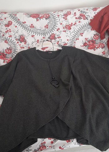 Uzun Kesim Kadın Triko Elbise - Görsel 4