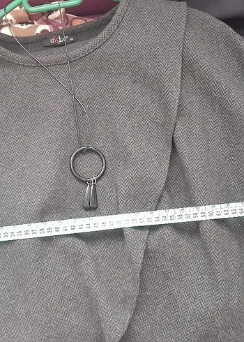 Uzun Kesim Kadın Triko Elbise - Görsel 7