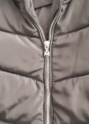 Kadın lacivert mont - Görsel 4