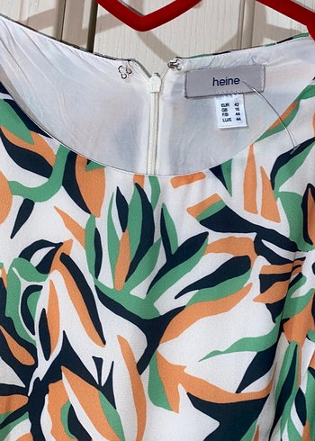 Çiçek Desenli Uzun Pilili Kadın Elbise - Görsel 7