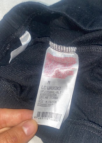 Erkek  siyah içlik - Görsel 3