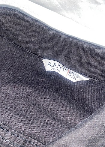 Siyah Düğmeli Kadın Denim Ceket - Görsel 6