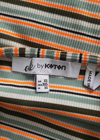 Koton Çizgili İnce Askılı Midi Elbise - Görsel 3