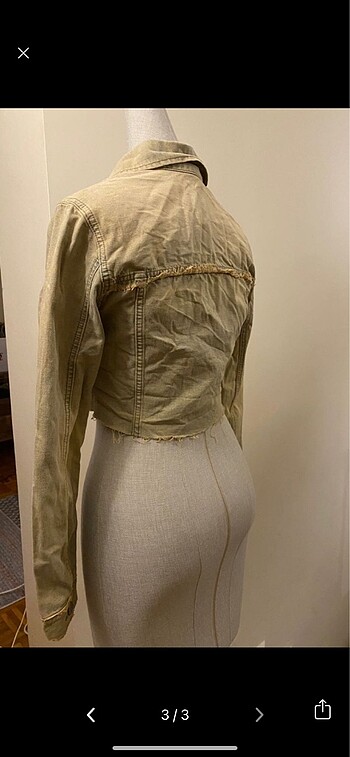 LTB Vintage crop kot ceket